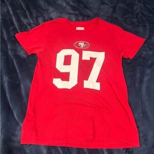 San Francisco Women’s 49ers Nick Bosa #97 Shirt Size Small Used